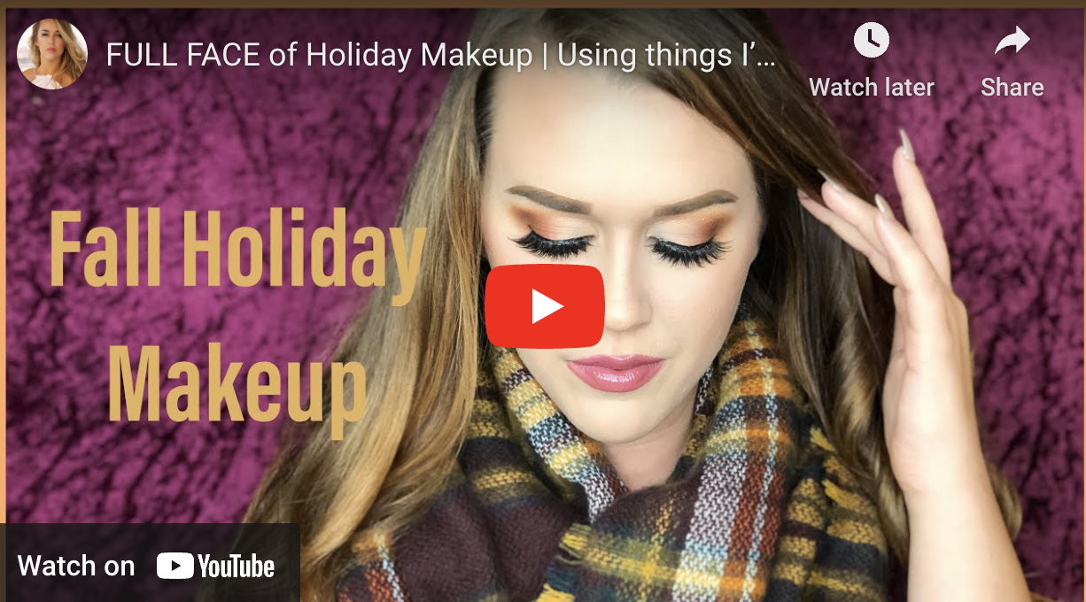 Fall Holiday Makeup