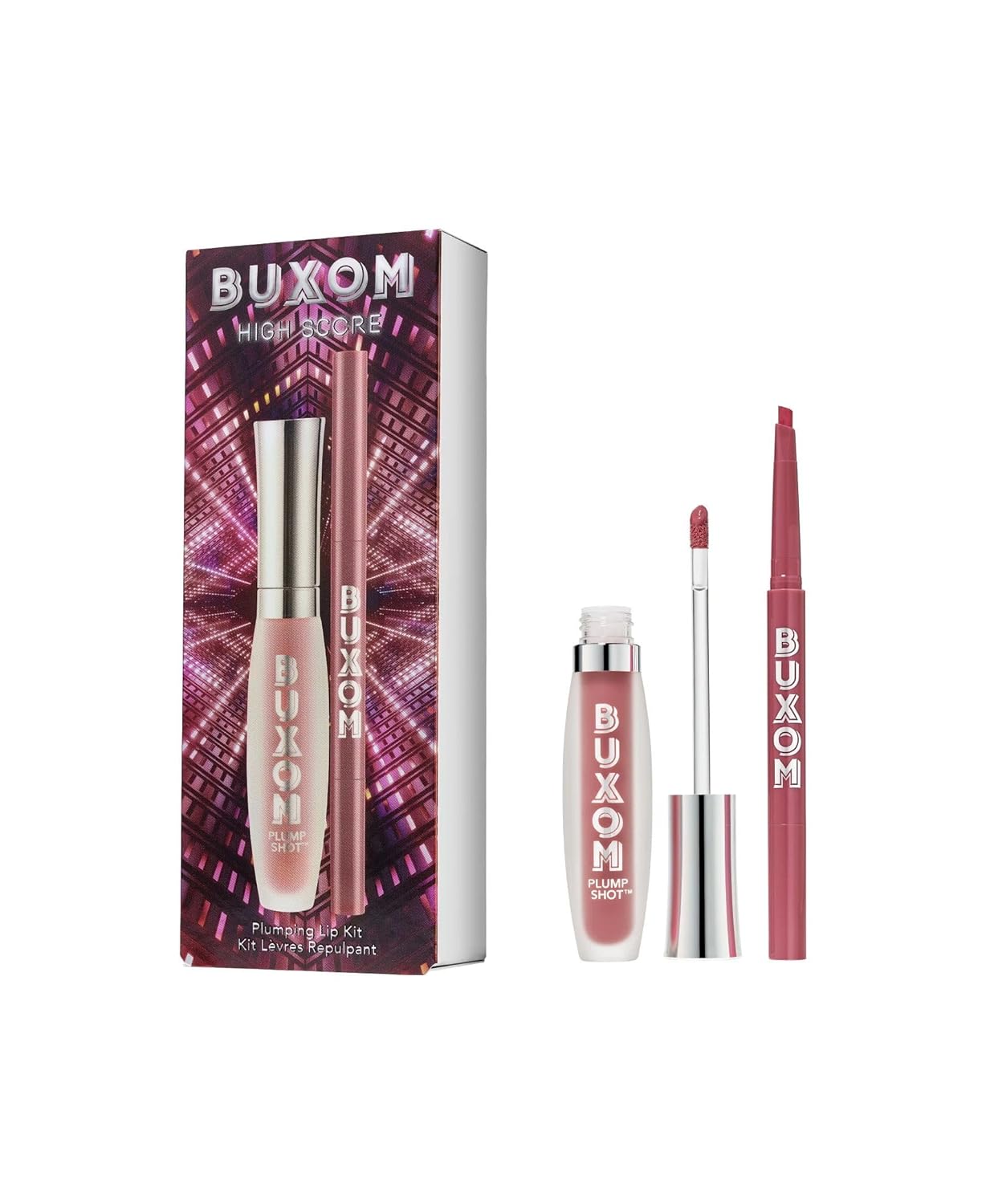 Buxom Lip Liner and Plumping Lipgloss Value Set 