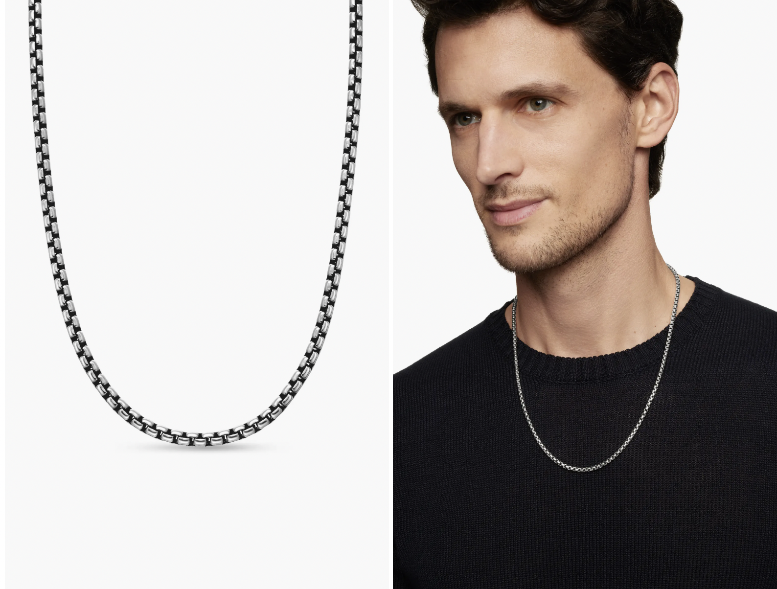 David Yurman silver Necklace for Men 